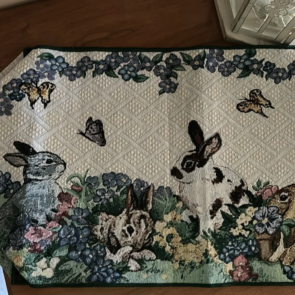 Easter table runner